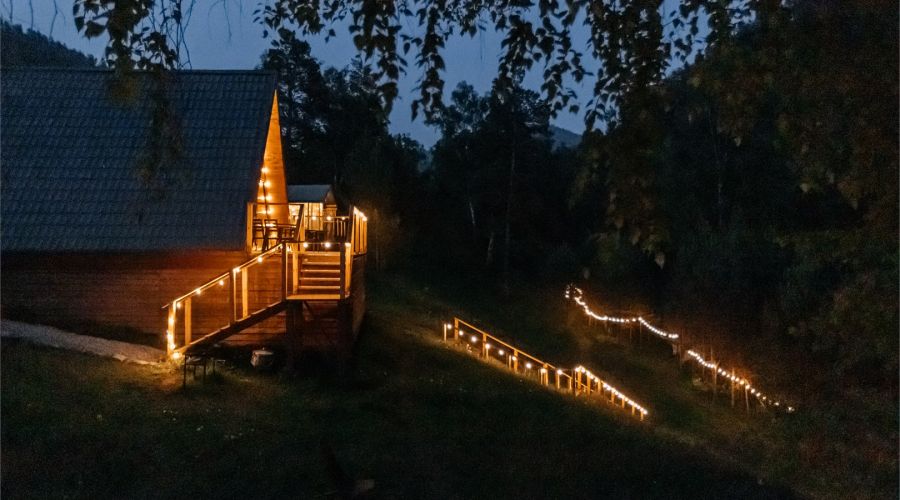 Шале Шале А фрейм 2 спальни
